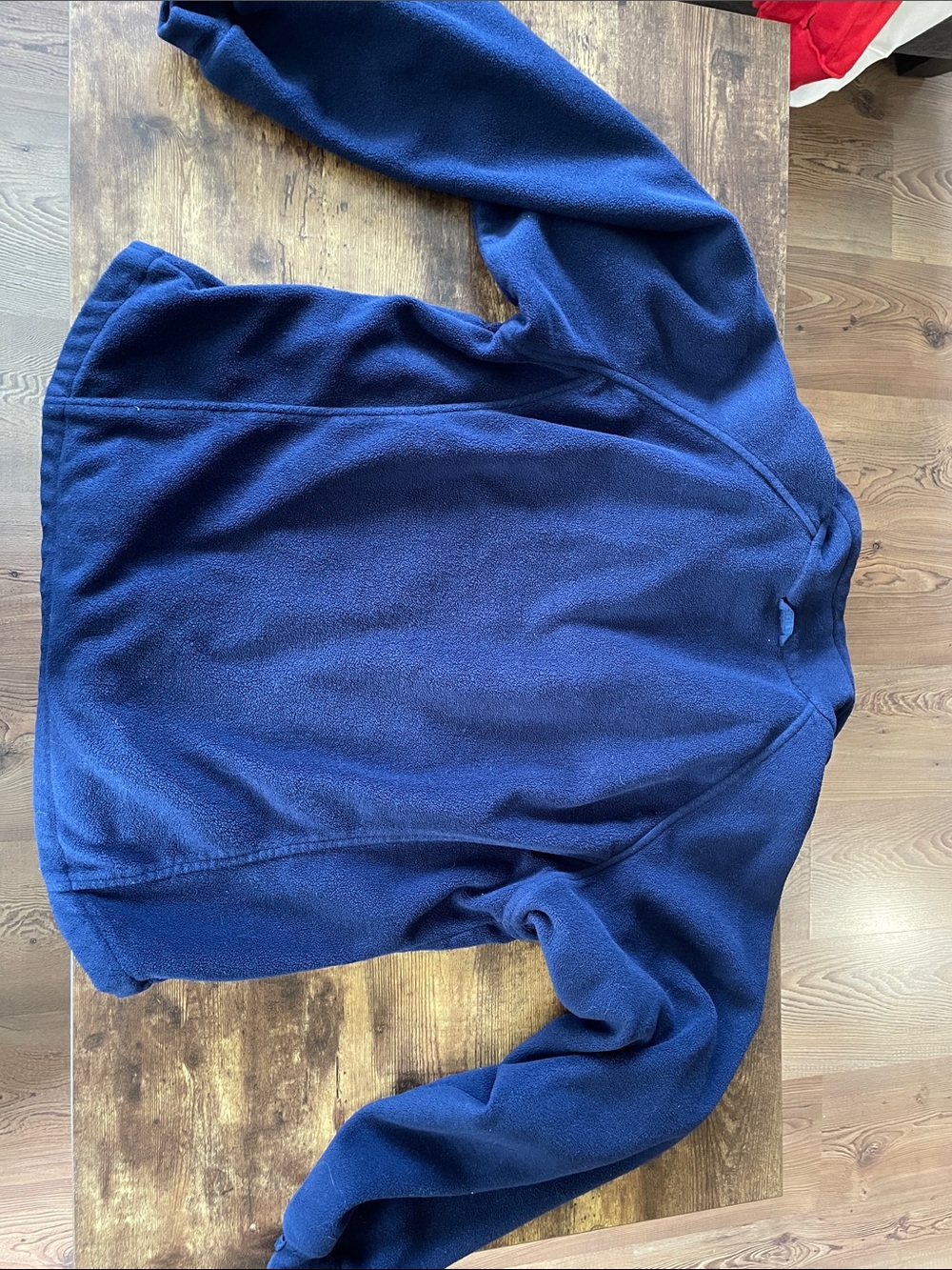 Columbia Navy Full-Zip Fleece Jacket - Picture 3 of 3